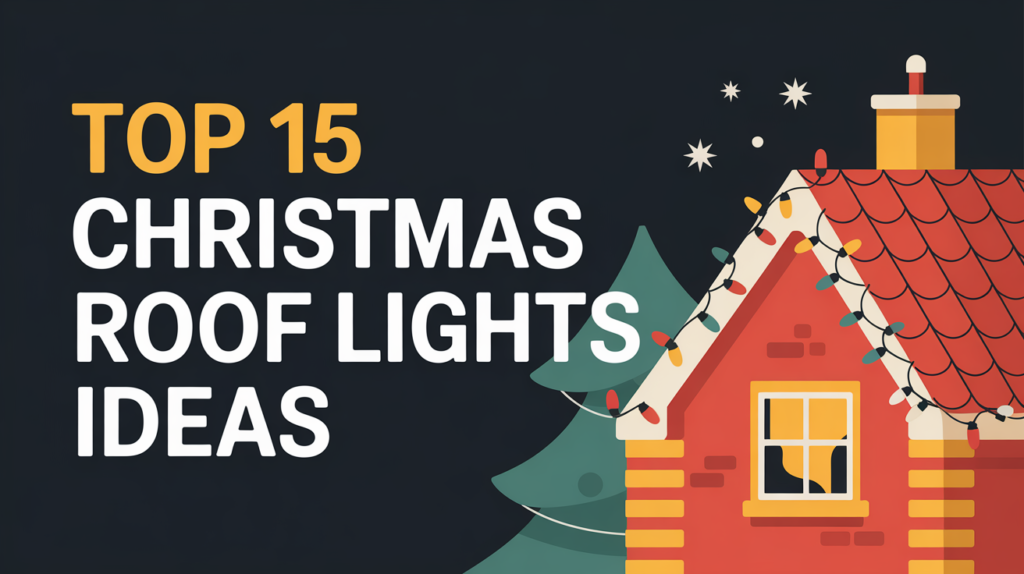 Top 15 Christmas Roof Lights Ideas
