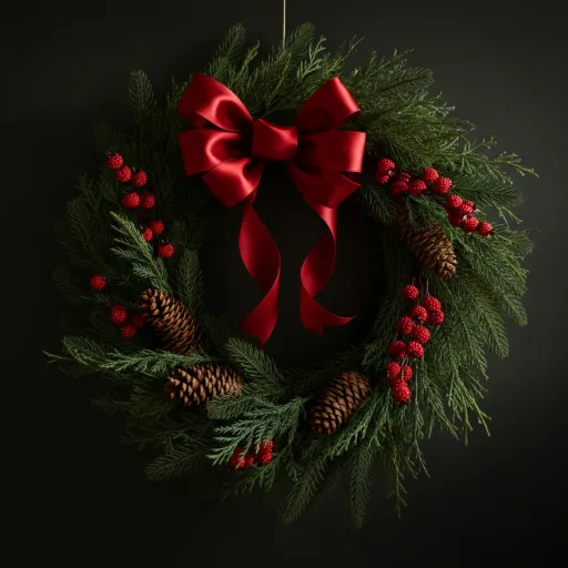 Traditional Christmas Wreath