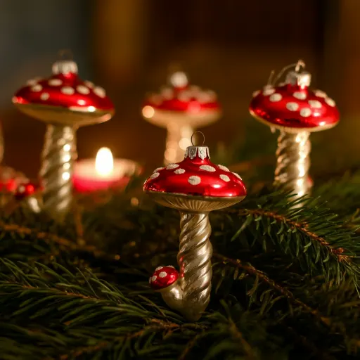 Twisted Stem Toadstool With Classic Charm