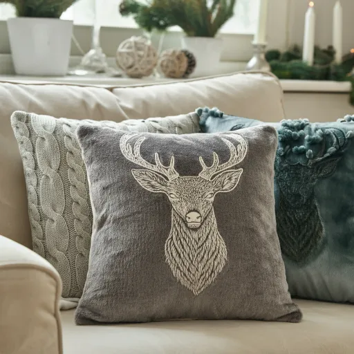 Cozy Deer Pillow Covers