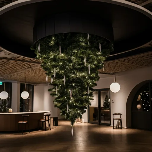 Go Bold with an Upside-Down Christmas Tree
