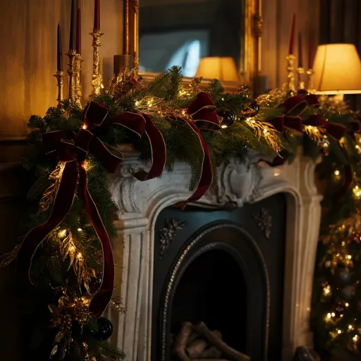 Velvet Ribbon Luxury Garland