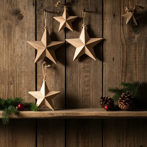 Wooden Rustic Stars