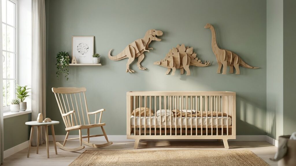 3D Dinosaur Wall Sculptures