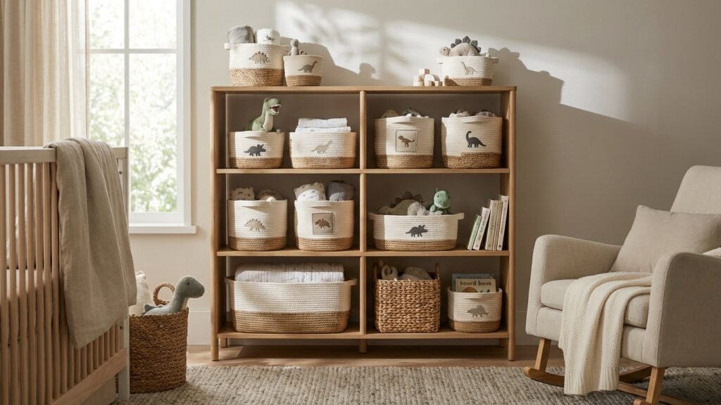 Dinosaur Storage Baskets