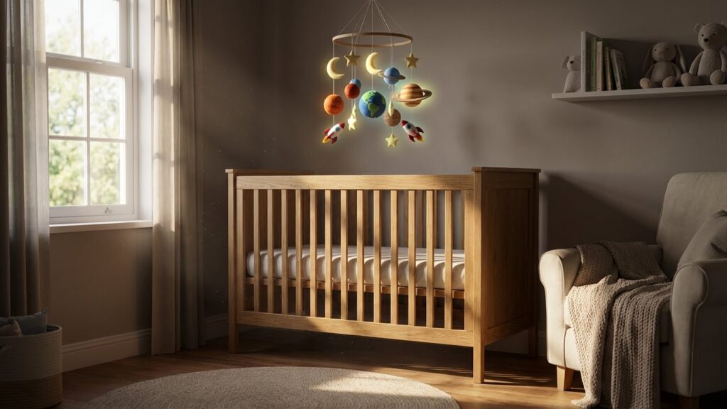 Glow-in-the-Dark Planet Mobile