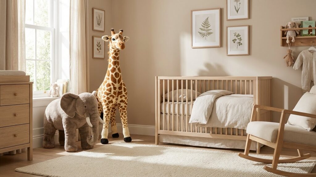 Oversized Safari Plush Toys