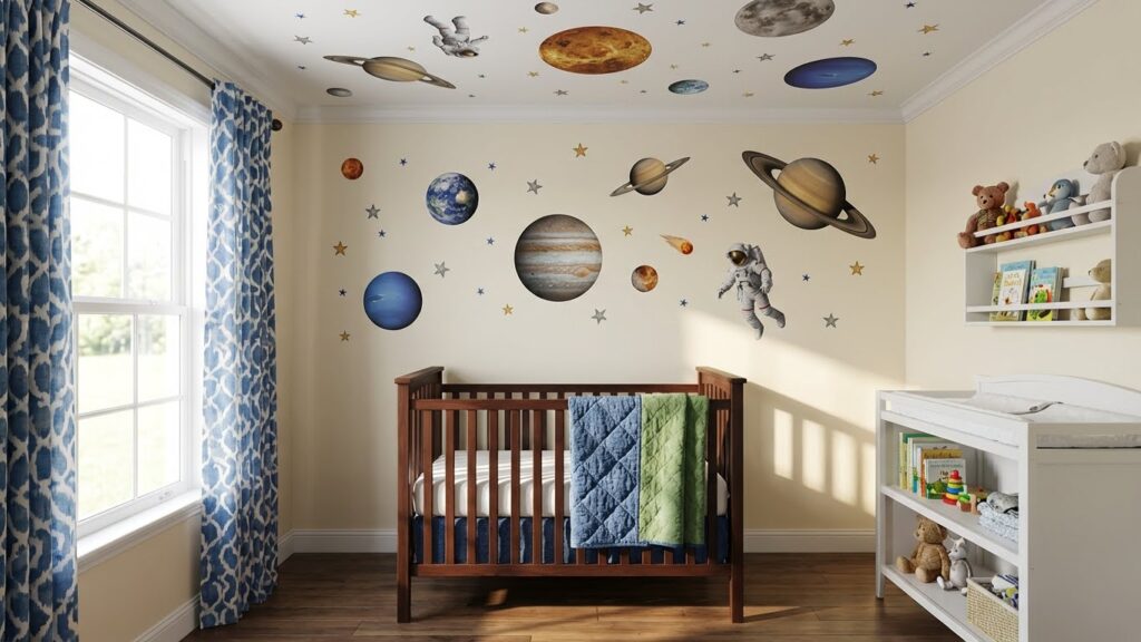 Planet Ceiling Decals