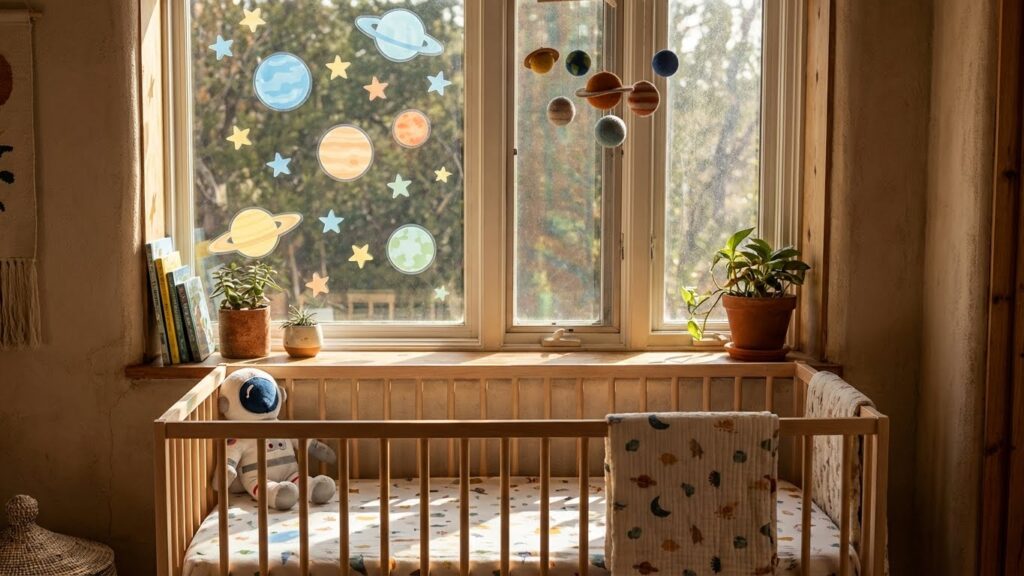 Planet Window Clings