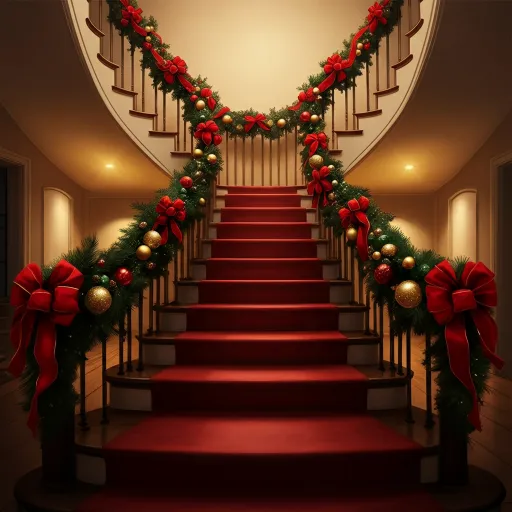 Red & Green Traditional Style