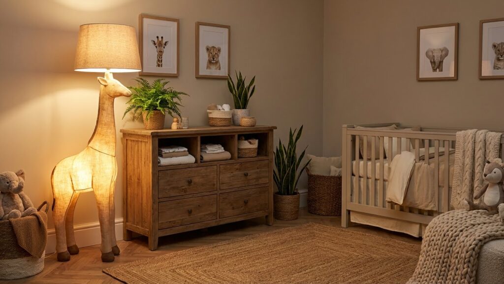 Giraffe or Elephant Statement Lamp