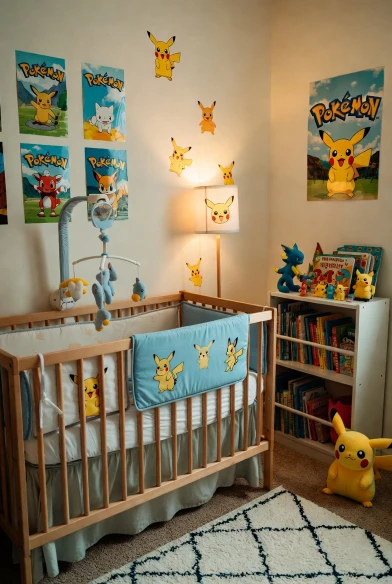 Pikachu-Inspired Nursery Magic