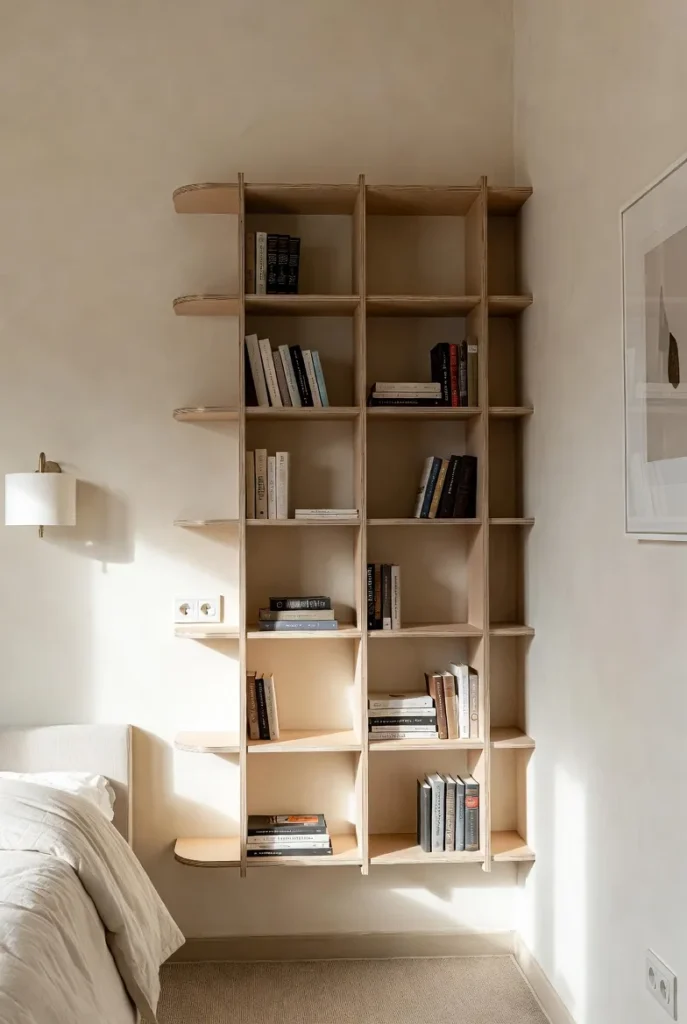 Asymmetrical Shelf with Warm Geometry