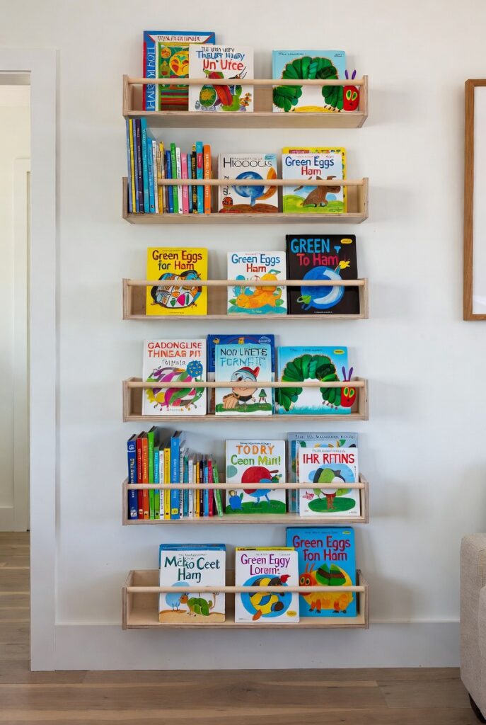 Caterpillar Shelf for Early Readers