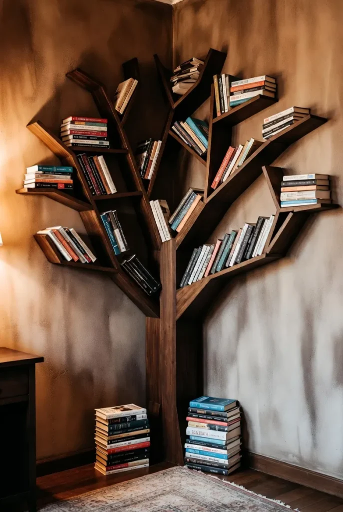 Corner Tree Shelf Sanctuary