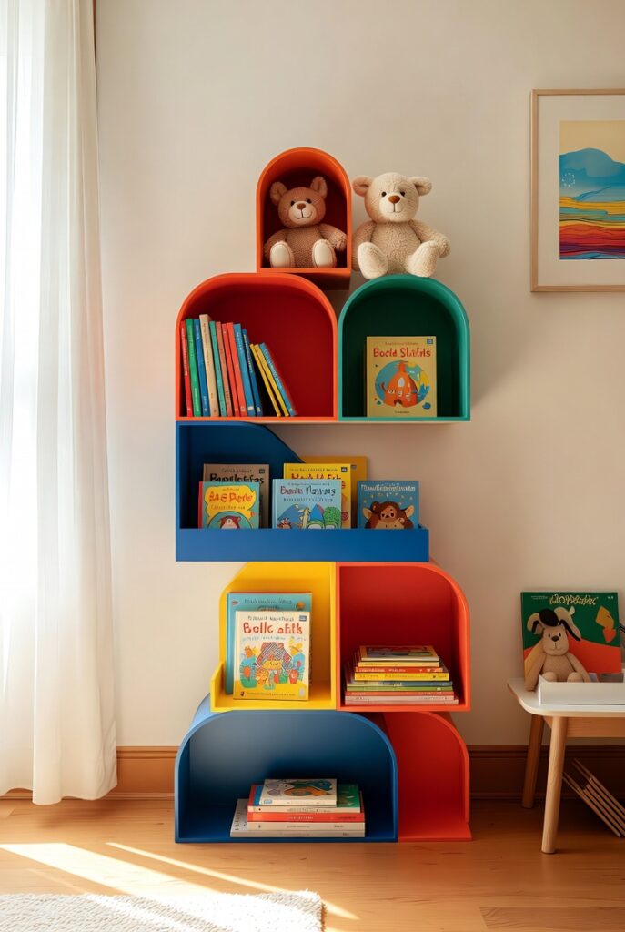 Rainbow Arch Kids Bookshelf