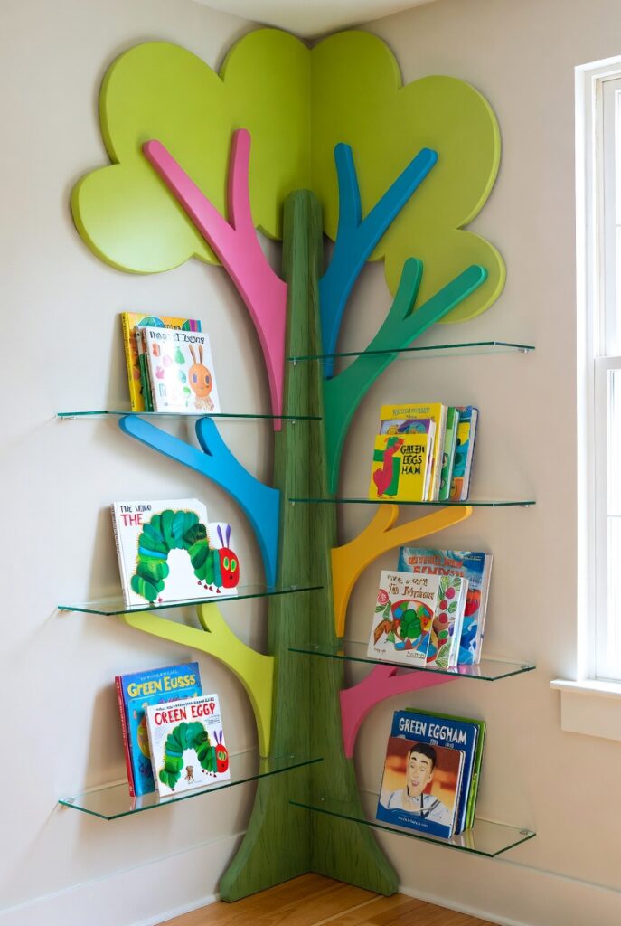 Tree-Shaped Shelf of Wonder