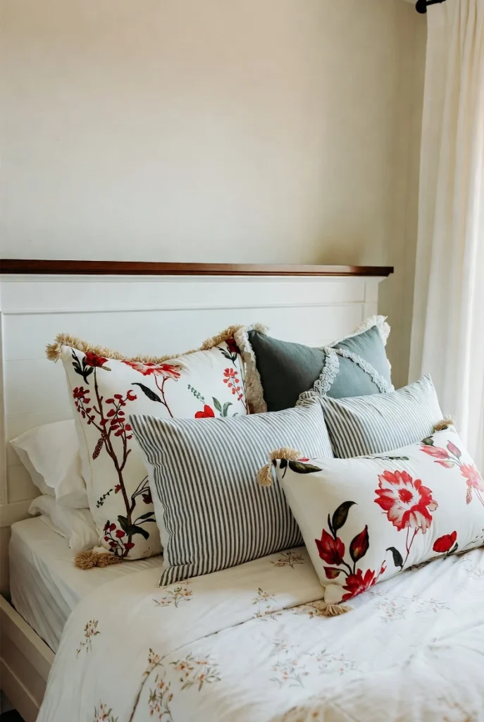 Floral Nursery Pillows