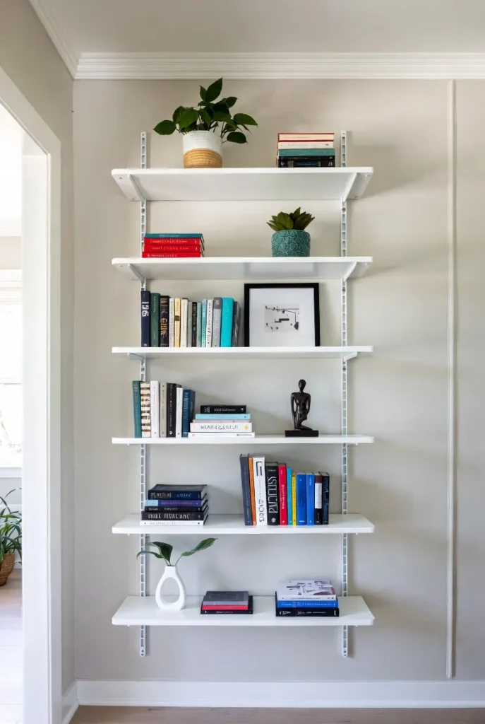 Layered Display Shelf with Decor Charm