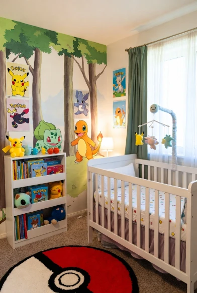 Pokémon Forest Nursery Vibes