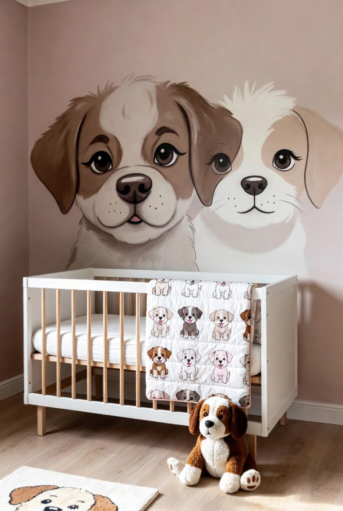 Puppy Mural Delight