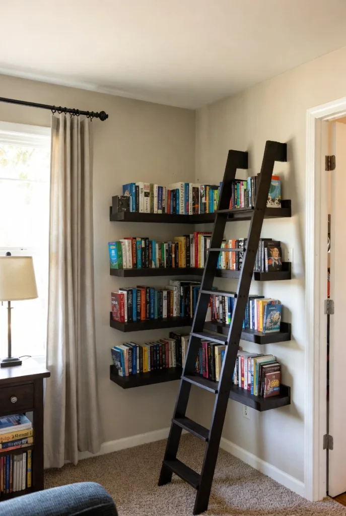 Laddered Library Nook