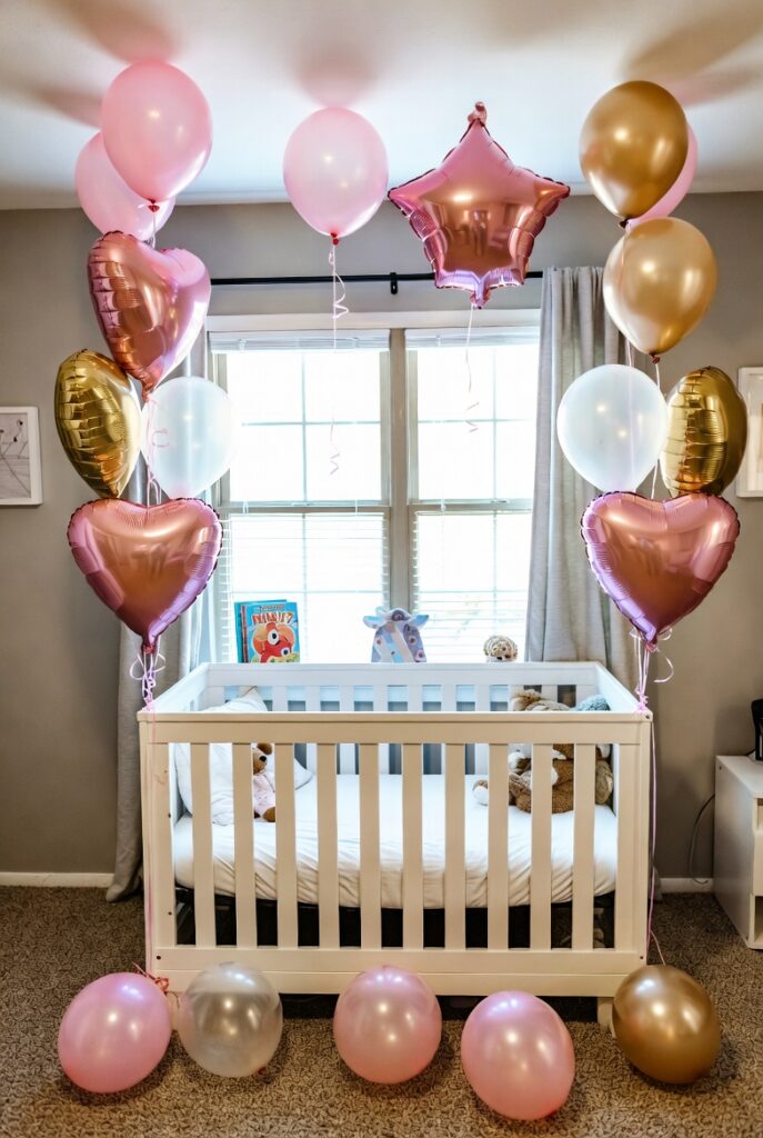 Heartfelt Balloon Nest