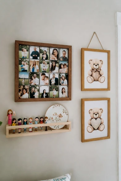 Cozy Memory Wall