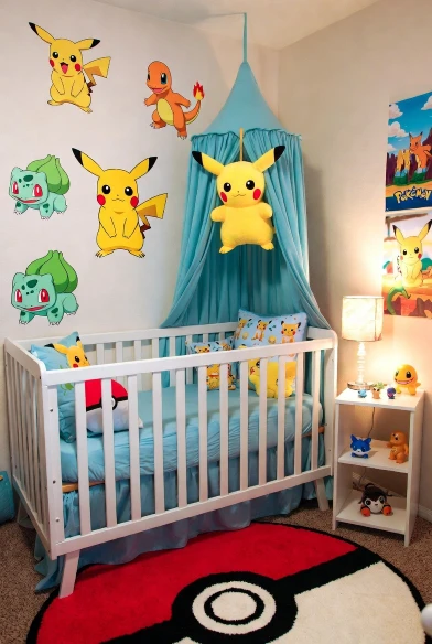 Pokémon Canopy Nursery Style