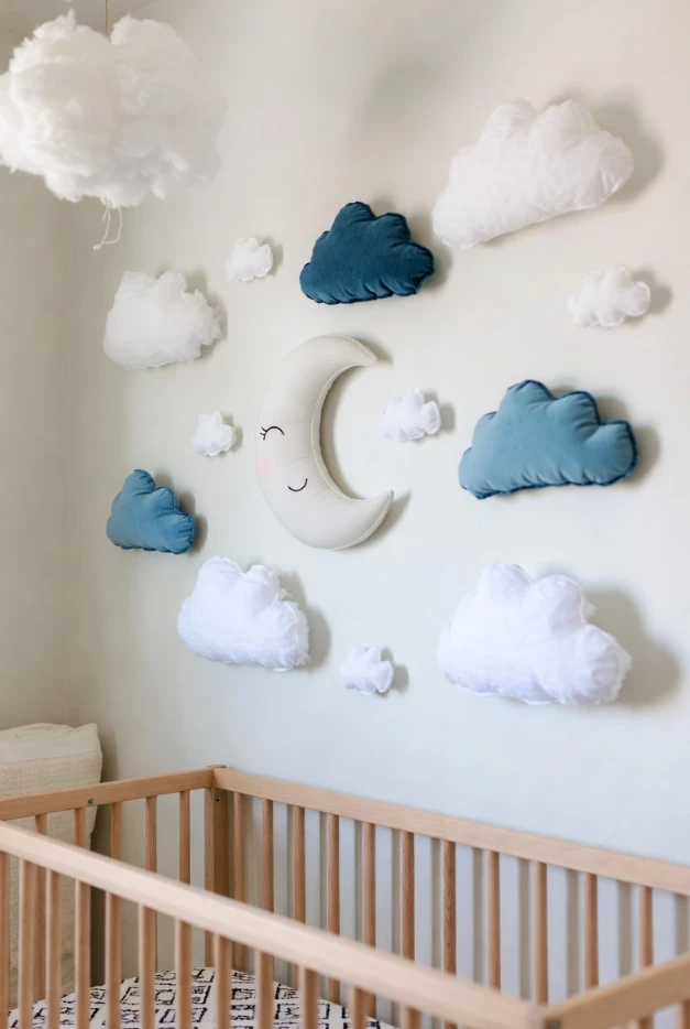 Moonlit Cloud Crib