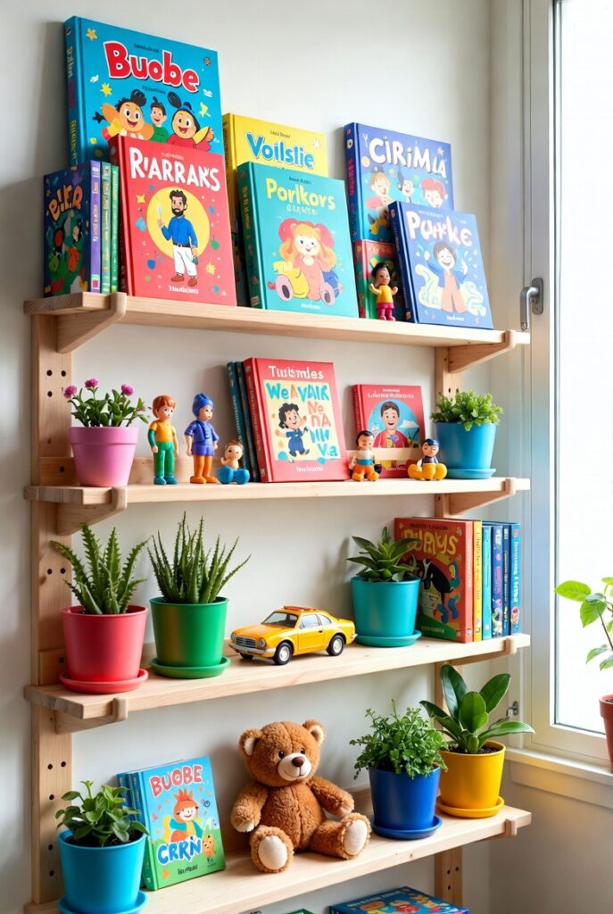 Whimsical Window-Side Book Nook