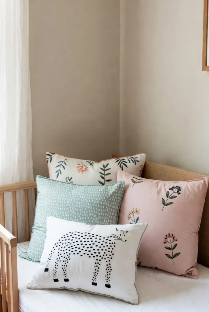 Modern Nursery Pillows